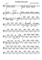 Prelude No.18 G minor